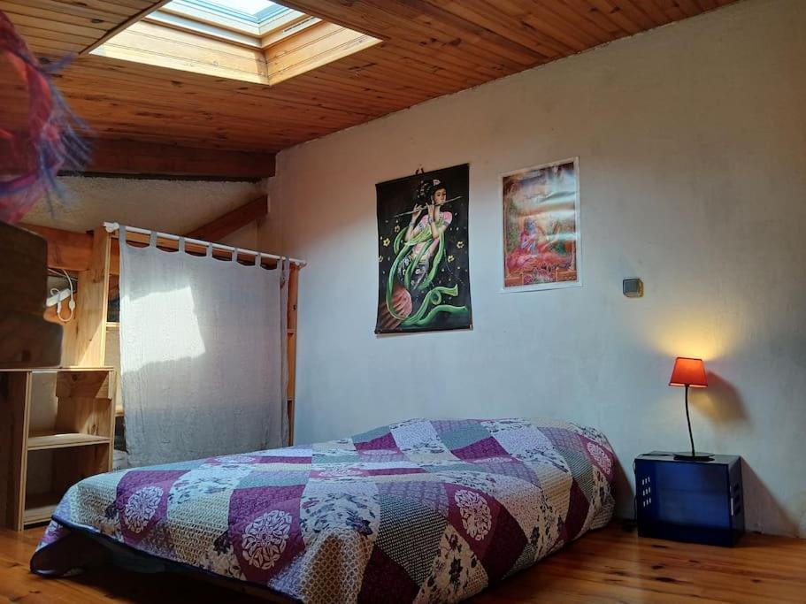 Bright Loft With Mountain And Nature View Sougraigne Exterior photo